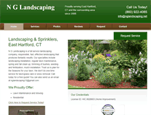 Tablet Screenshot of nglandscaping.net